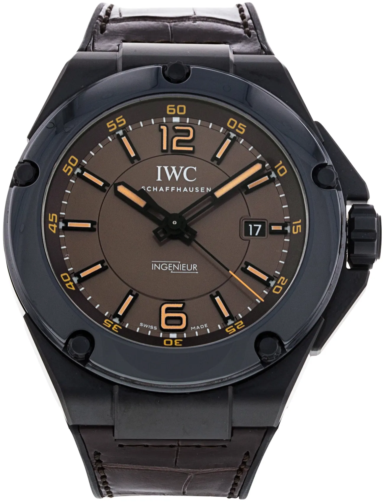 IWC Ingenieur IW322504 46mm Ceramic Brown