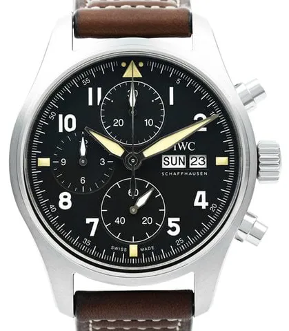 IWC Pilot IW387903 41mm Stainless steel Black