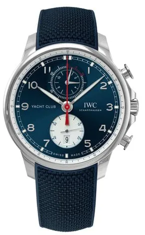 IWC Portugieser IW390704 44.5mm Stainless steel Blue