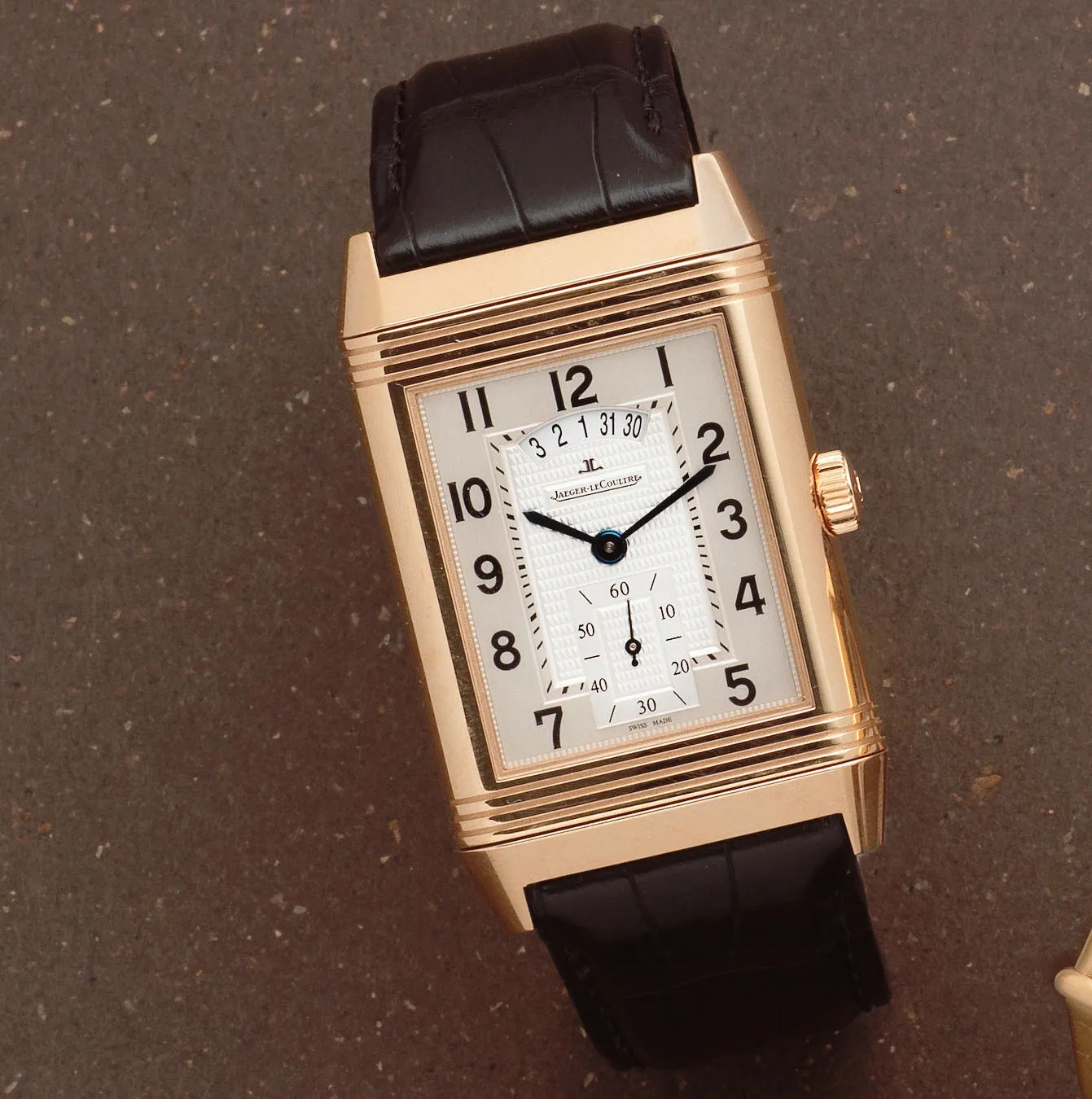 Jaeger-LeCoultre 273.2.85 30mm Rose gold Silver