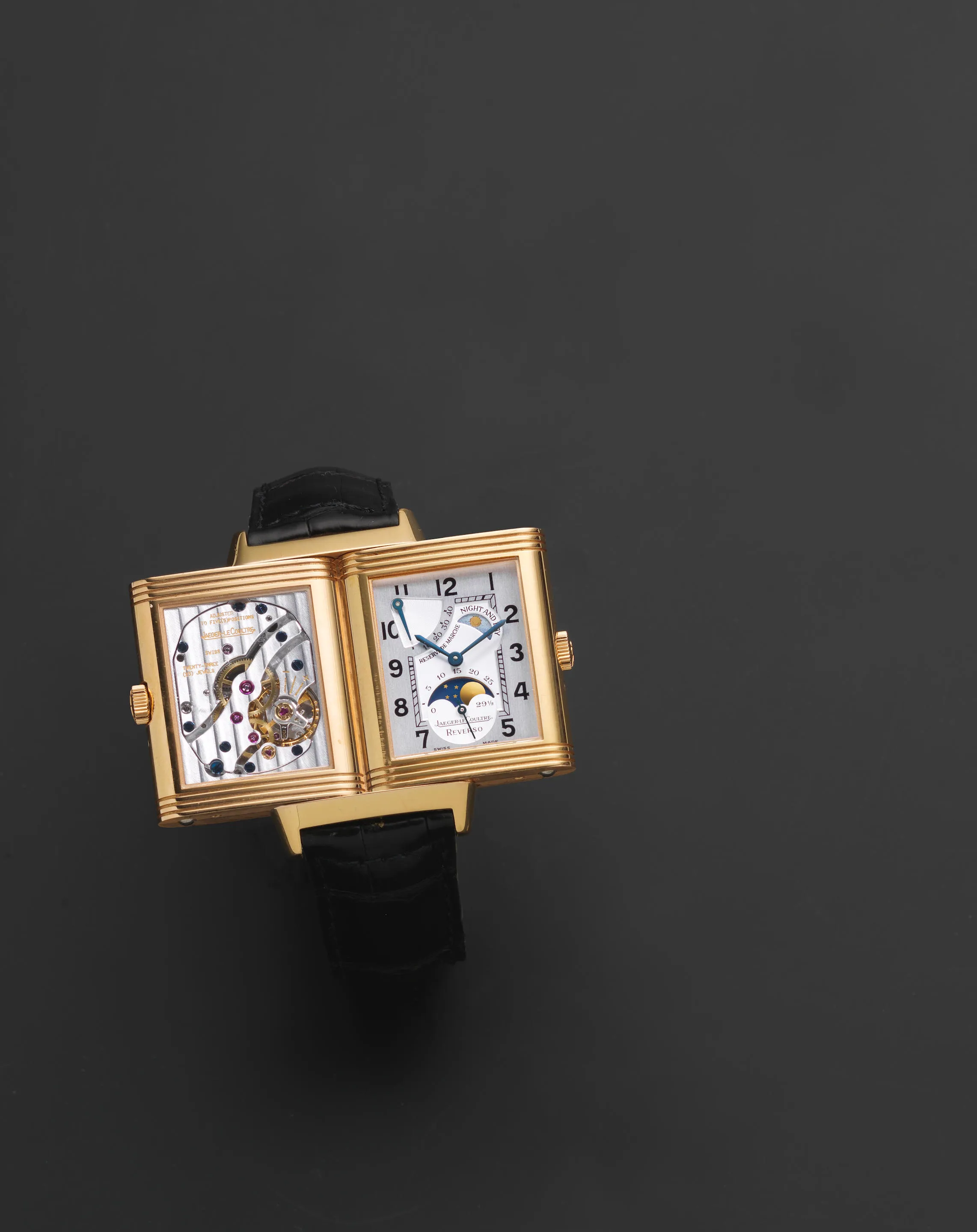 Jaeger-LeCoultre Reverso 270.2.63 26mm Yellow gold Silver