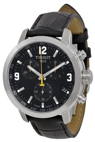 Tissot PRC 200 T055.417.16.057.00 42mm Stainless steel Black