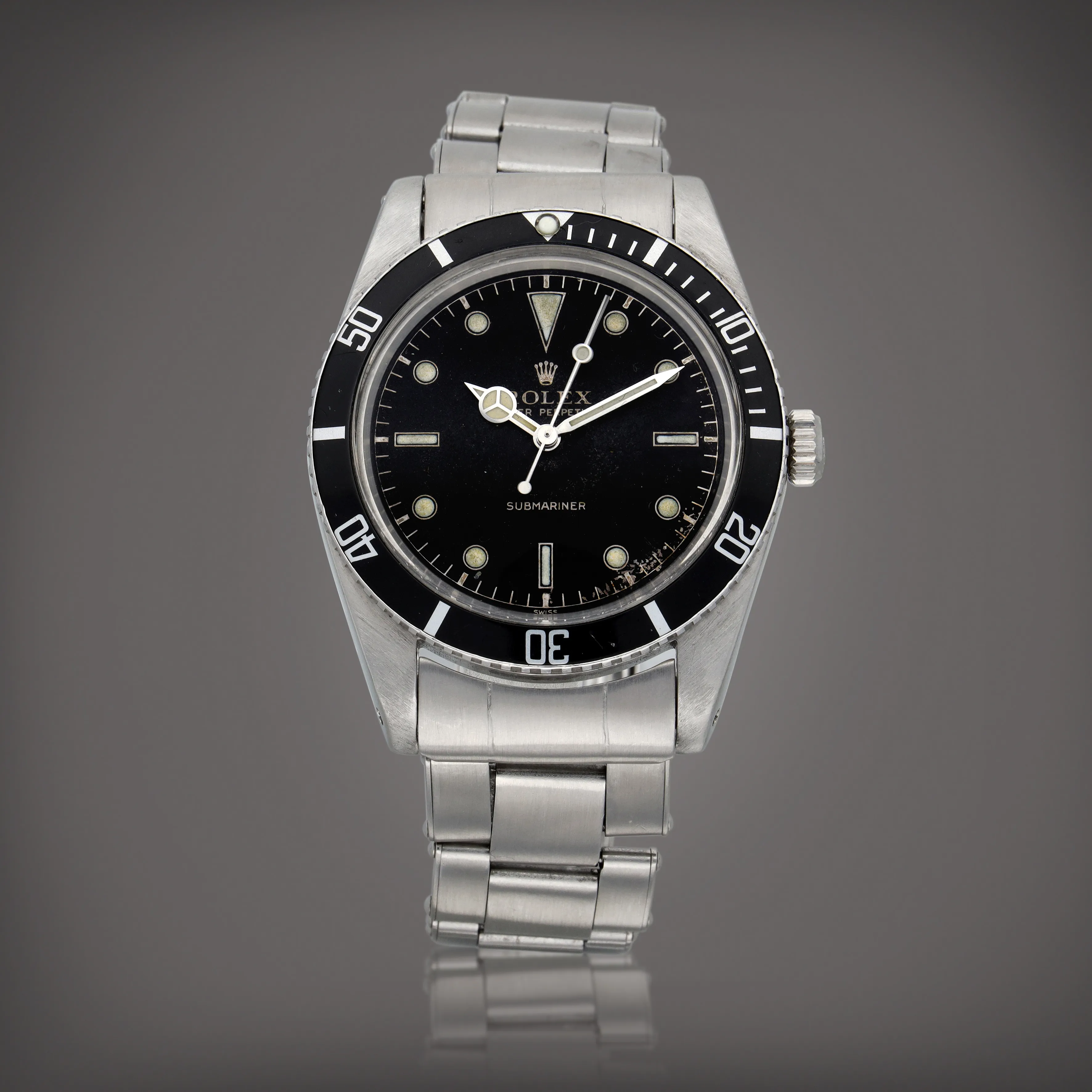 Rolex Submariner 5508 37mm Stainless steel Black 1