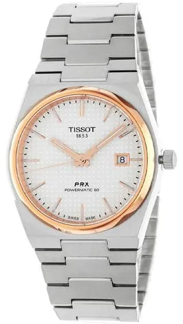 Tissot PRX T1374072103100 40mm Stainless steel Silver