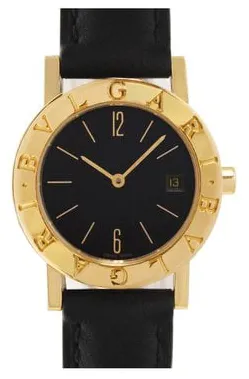 Bulgari Bulgari BB26GL 26mm Yellow gold Black