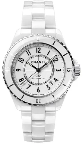 Chanel J12 H5700 38mm White ceramic White