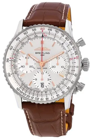 Breitling Navitimer RB0139211G1P1 41mm Rose gold Silver