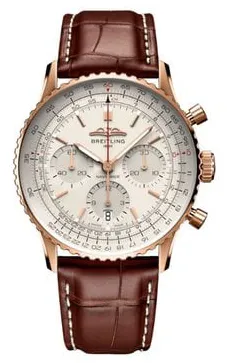 Breitling Navitimer RB0139211G1P1 41mm Rose gold Silver