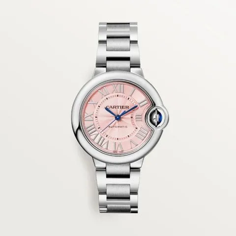 Cartier Ballon Bleu de Cartier WSBB0046 33mm Stainless steel Rose