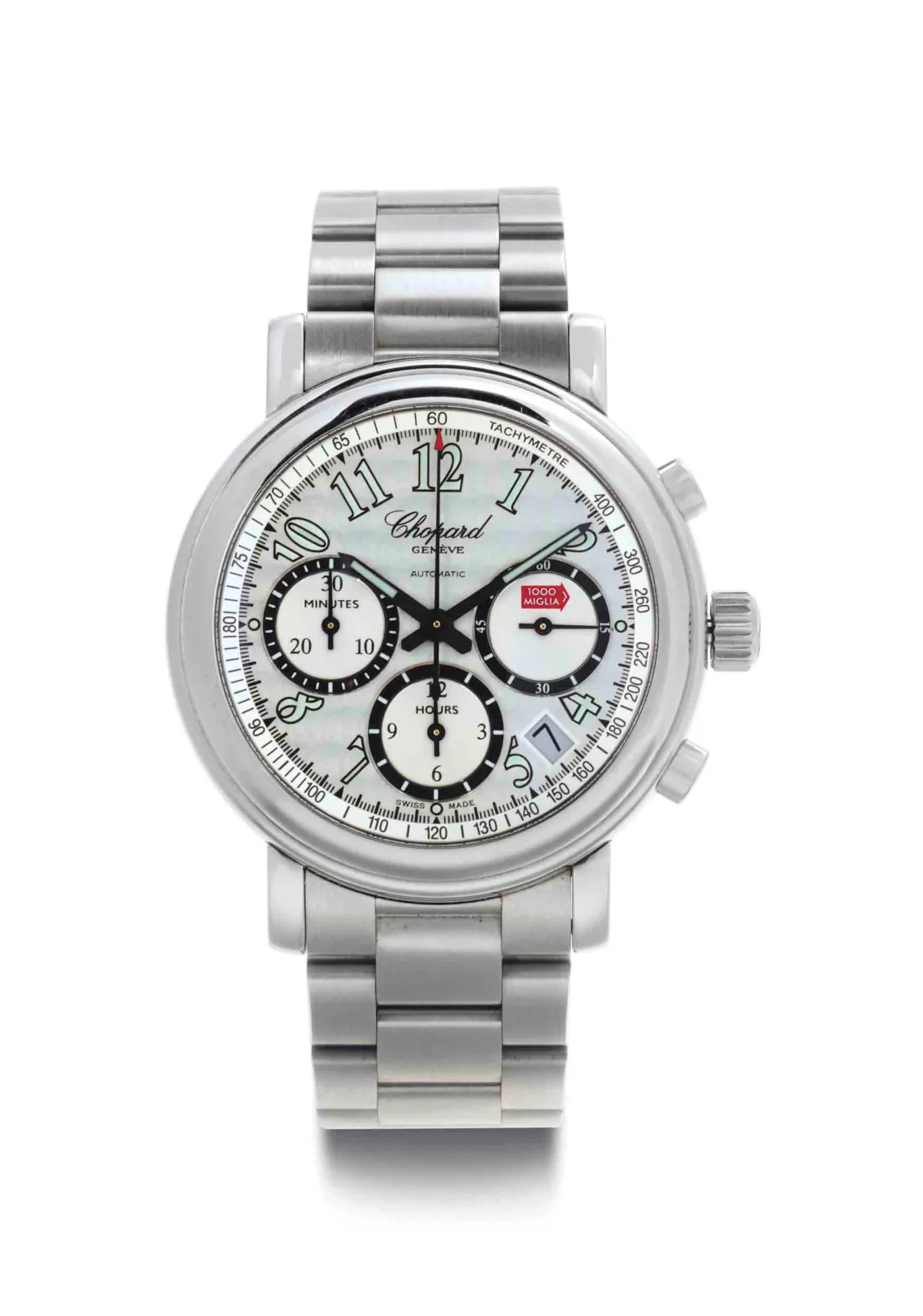 Chopard Mille Miglia 8331 39mm Stainless steel Silver