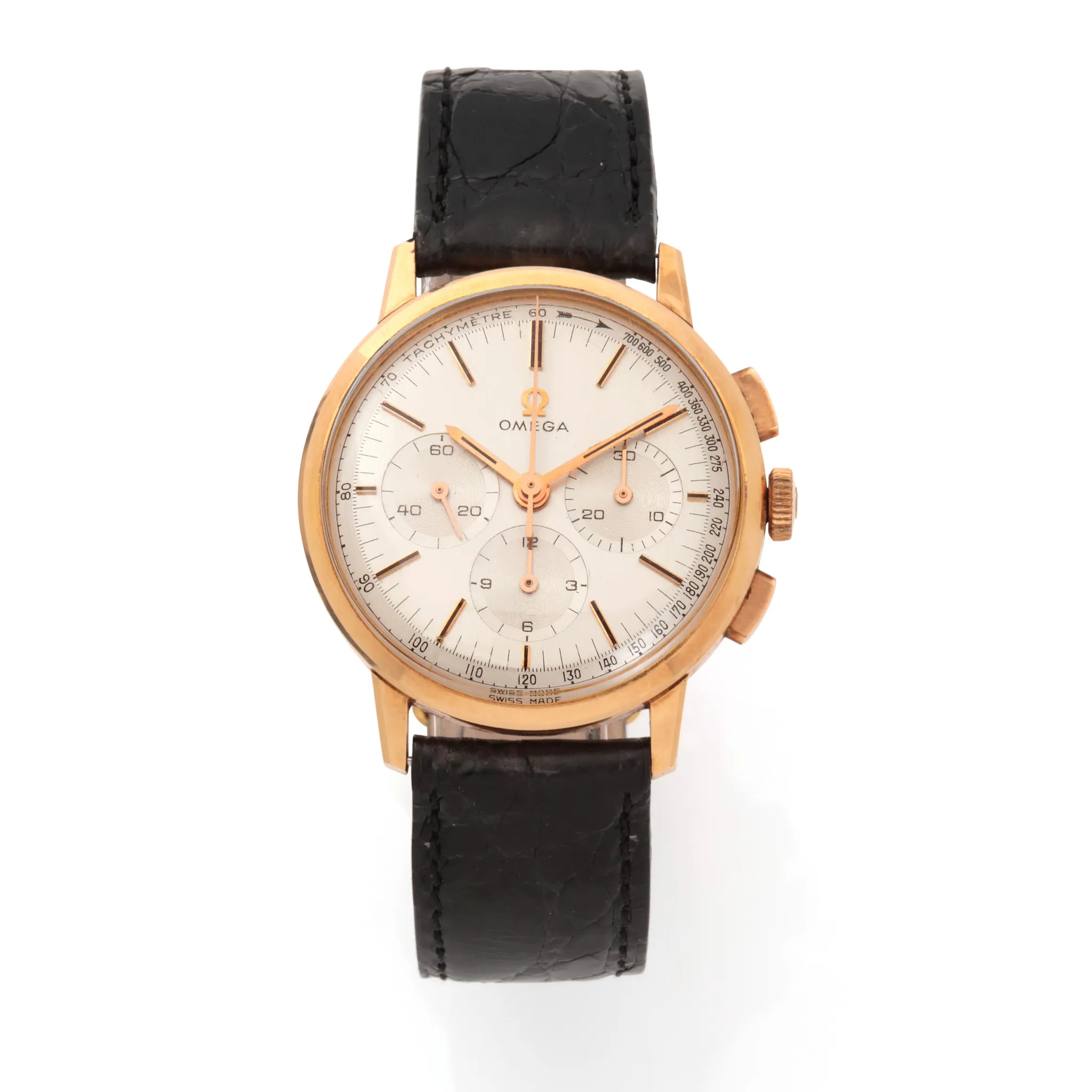 Omega 101.010 35mm Yellow gold Silver