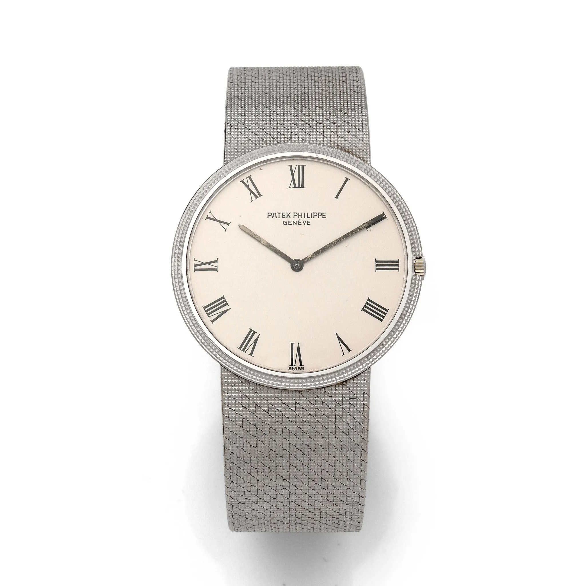 Patek Philippe Calatrava 3588-1 35mm White gold Silver