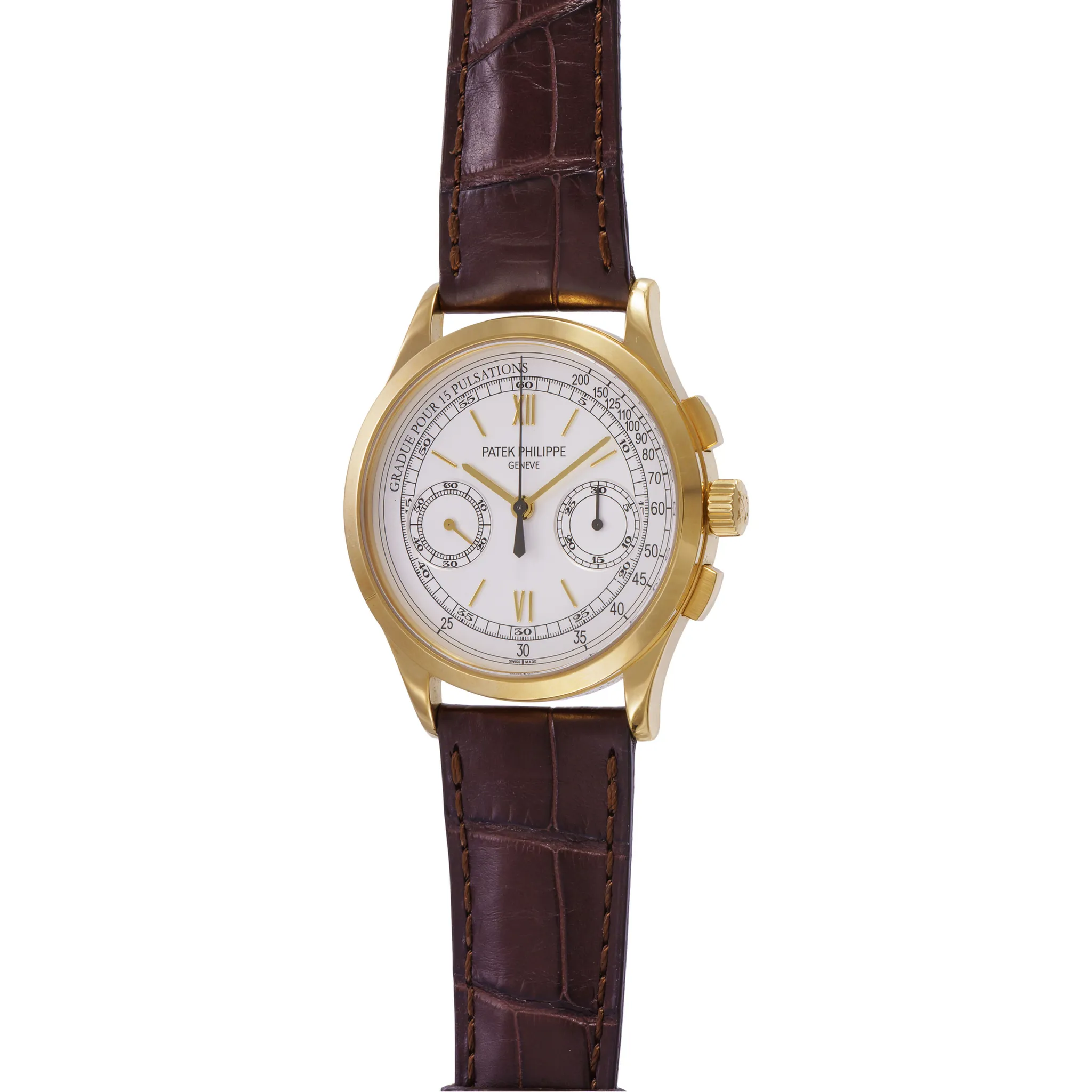 Patek Philippe Chronograph 5170J-001 40mm Yellow gold Silver