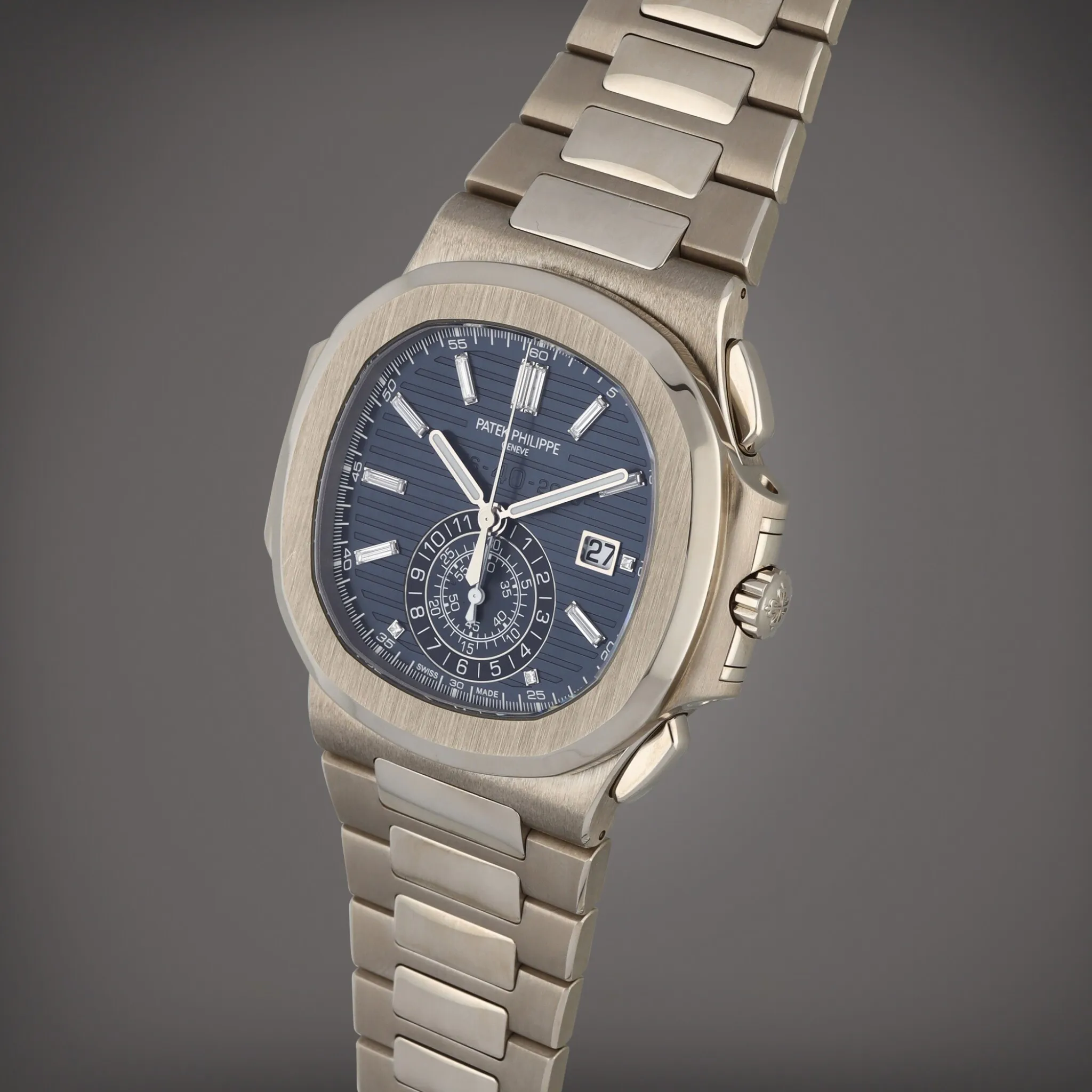 Patek Philippe Nautilus 5976/1G 44mm White gold Blue