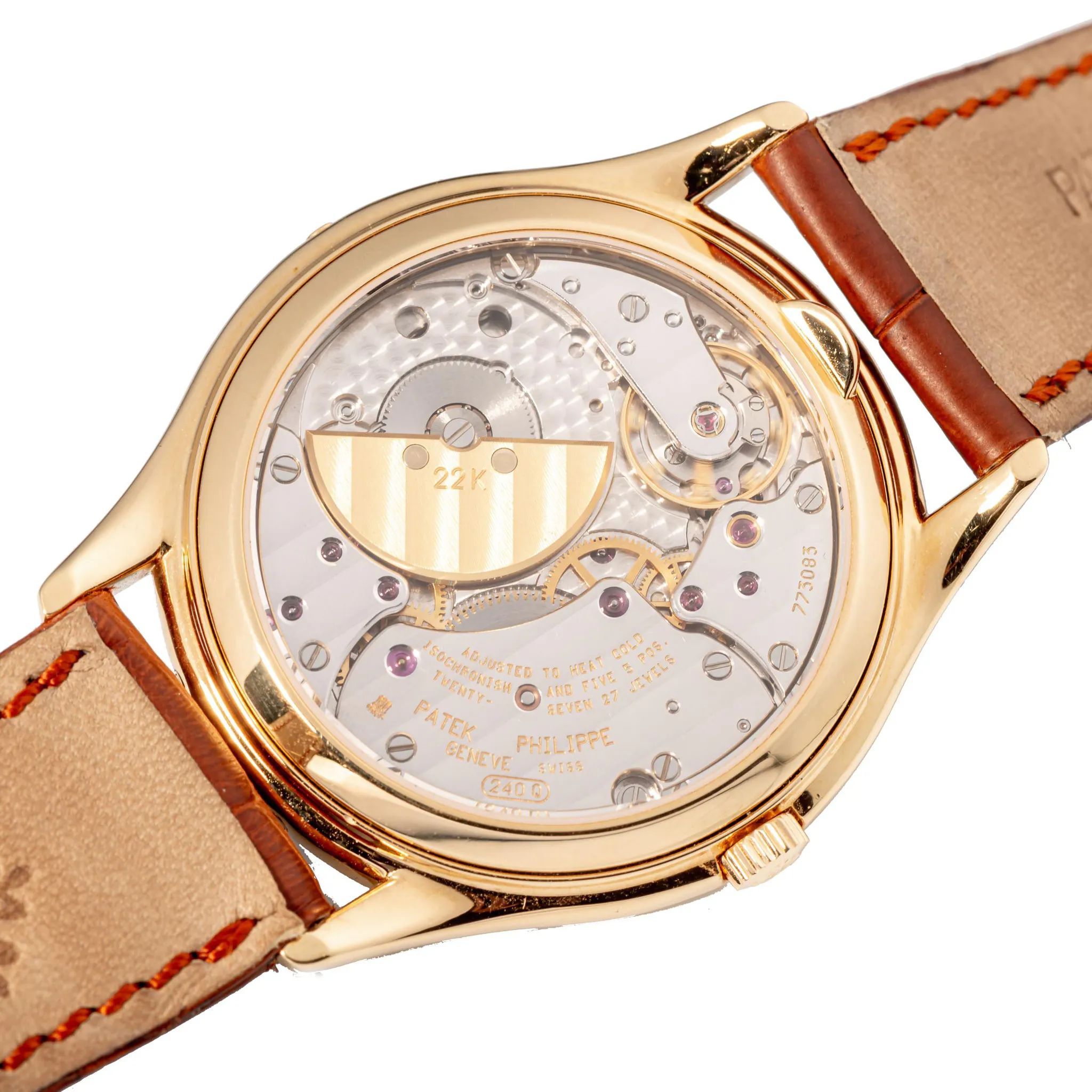 Patek Philippe Perpetual Calendar 3940J 36mm Yellow gold Silver 3