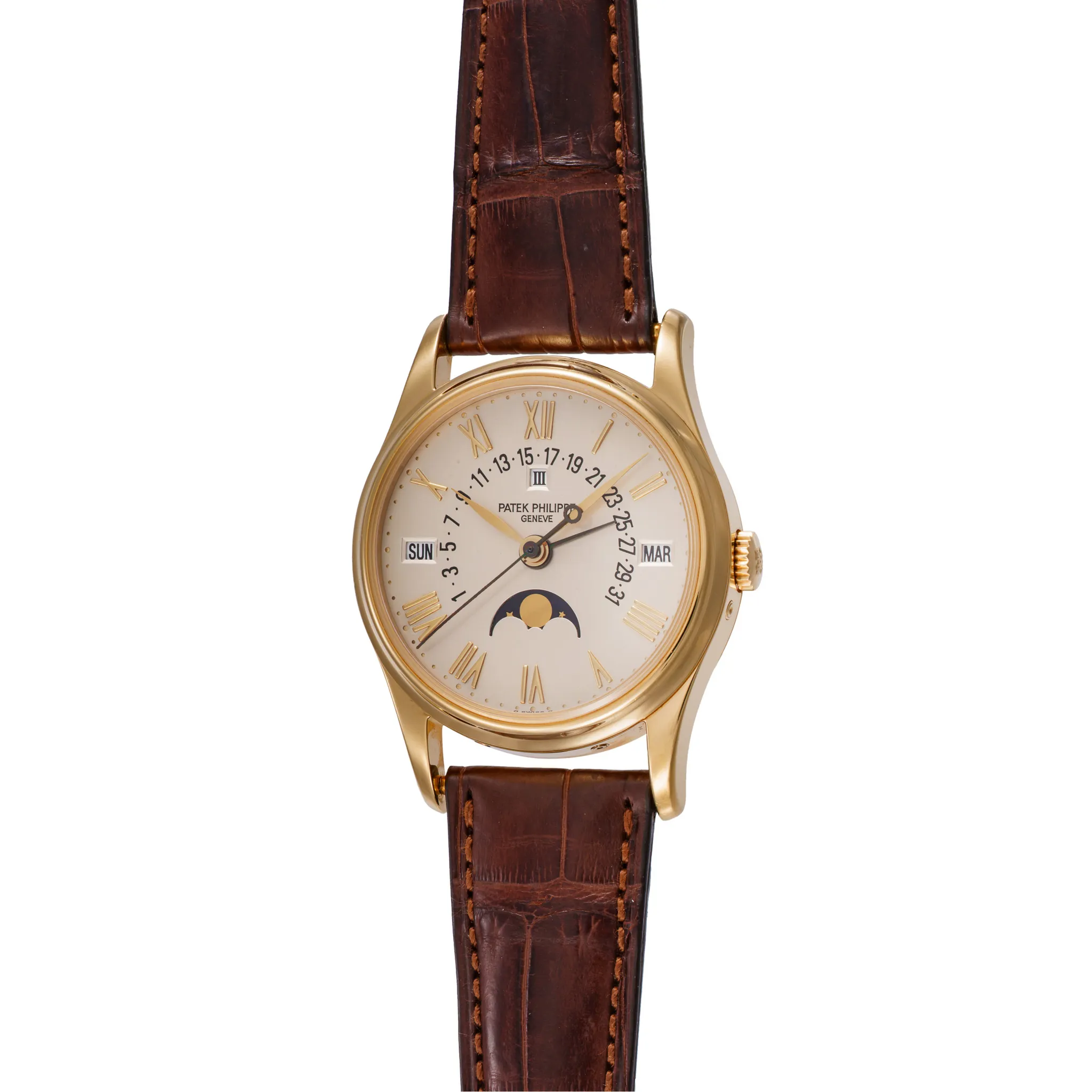 Patek Philippe Perpetual Calendar 5050J-018 35mm Yellow gold White