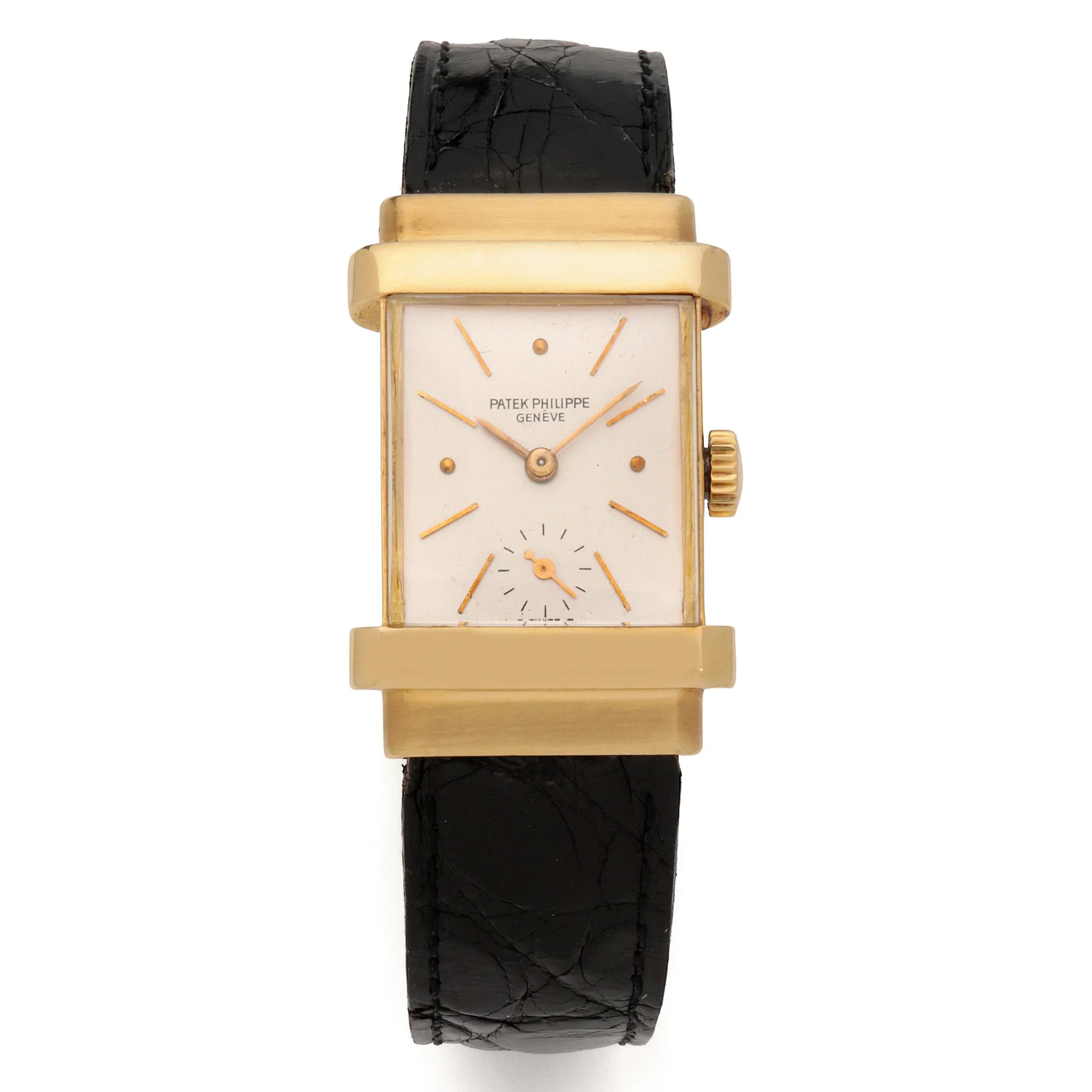 Patek Philippe Top Hat 1450 25mm Yellow gold Beige