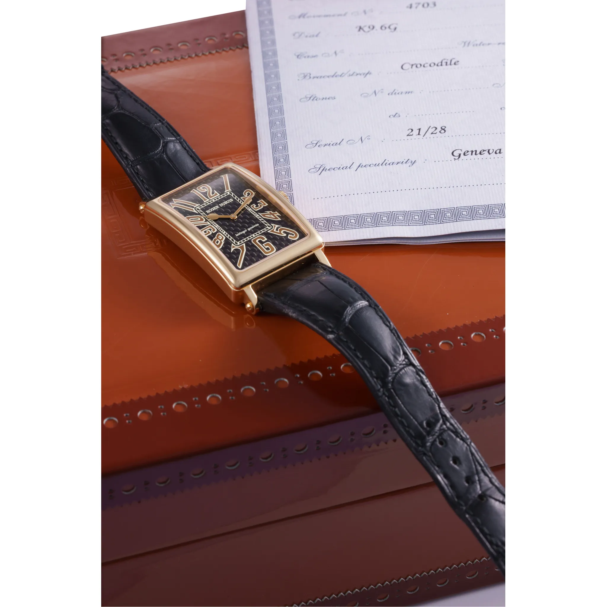 Roger Dubuis Much More M28 18 5 27.5mm Rose gold Black