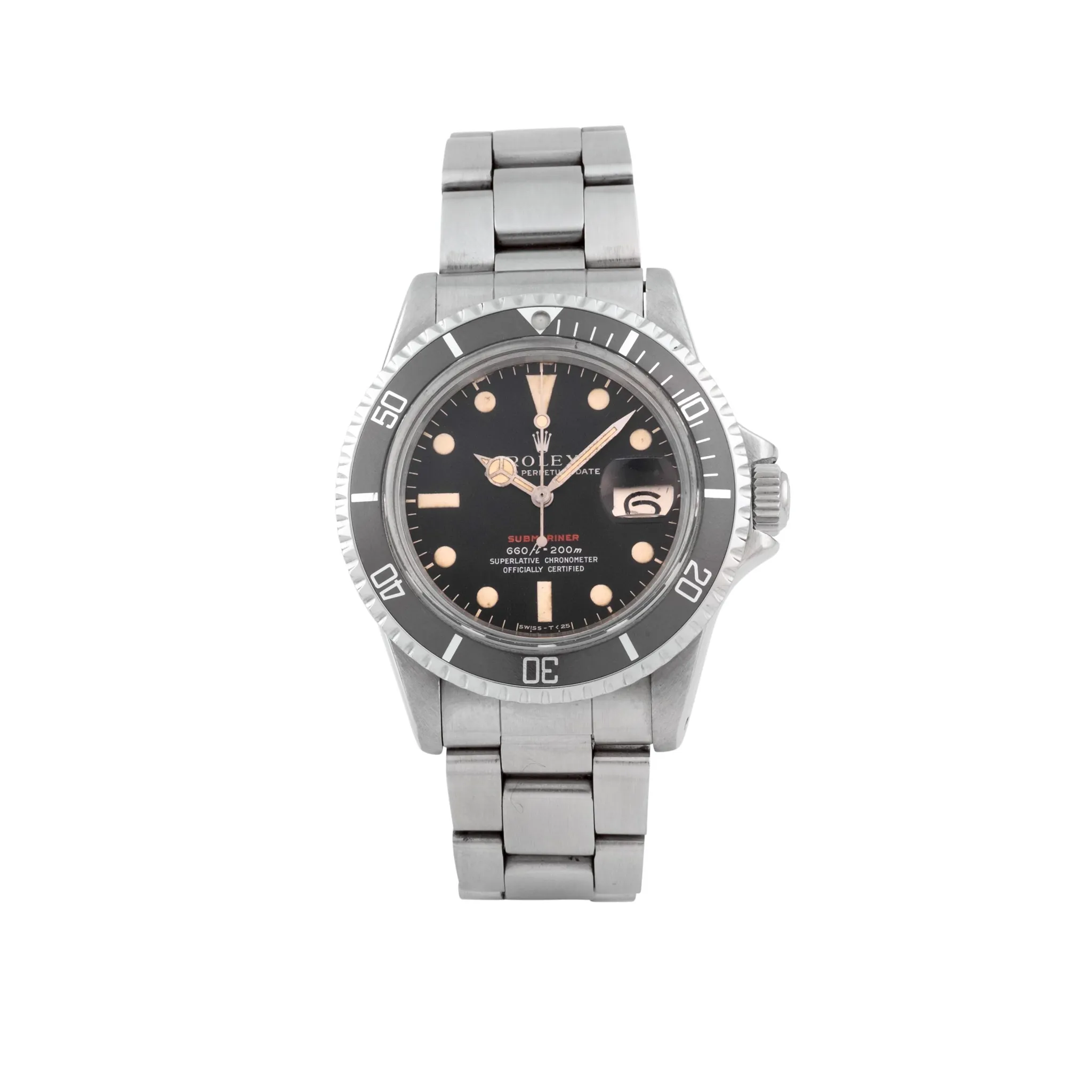 Rolex Submariner 1680 39mm Stainless steel Black