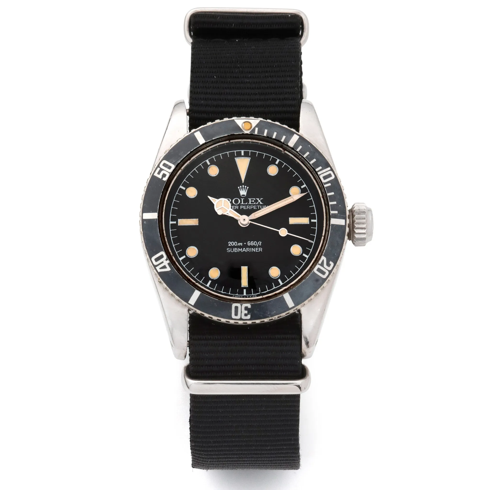 Rolex Submariner 6538 38mm Stainless steel Black