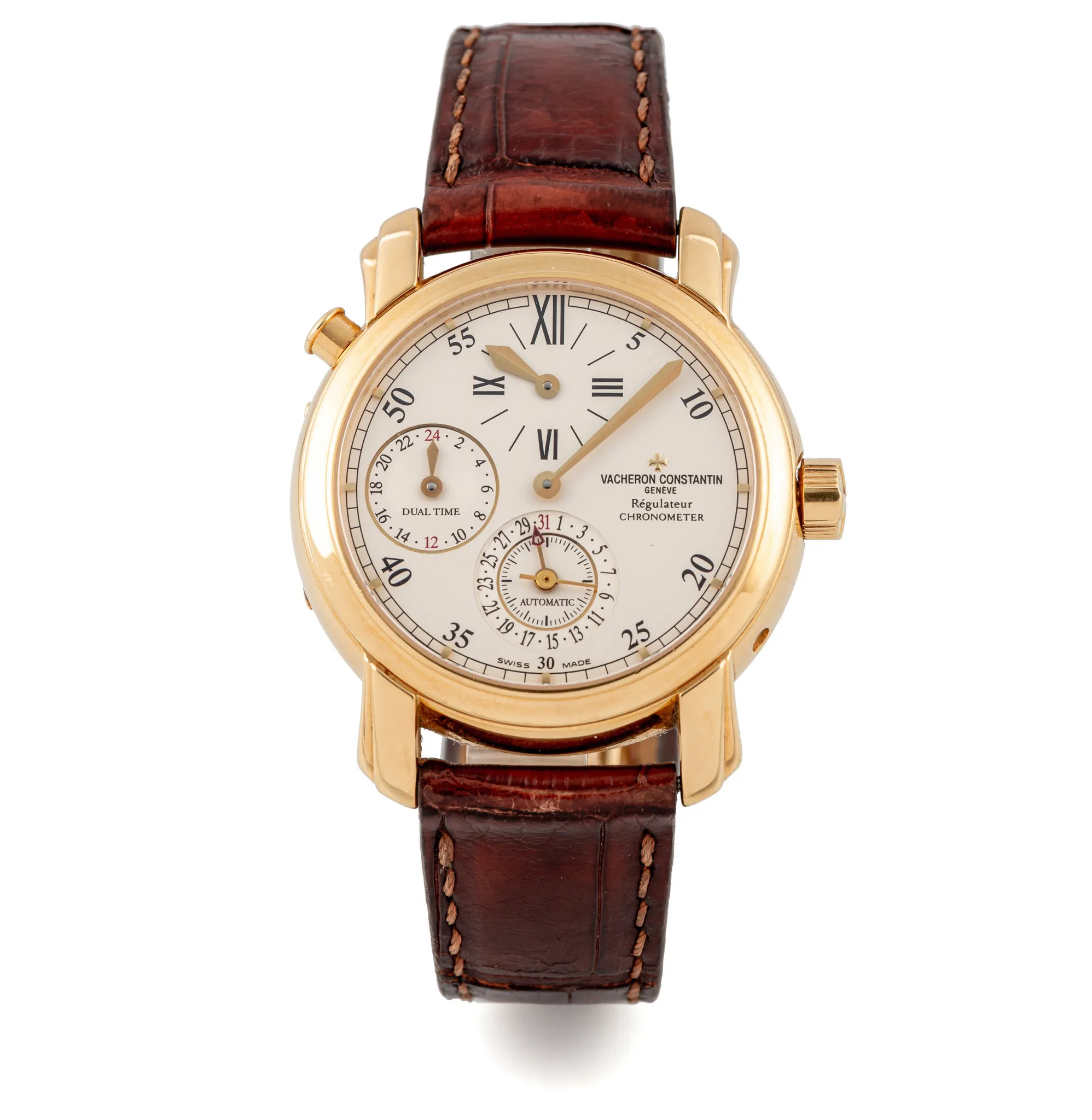 Vacheron Constantin Malte 42005/000J-8901 38mm Yellow gold Silver