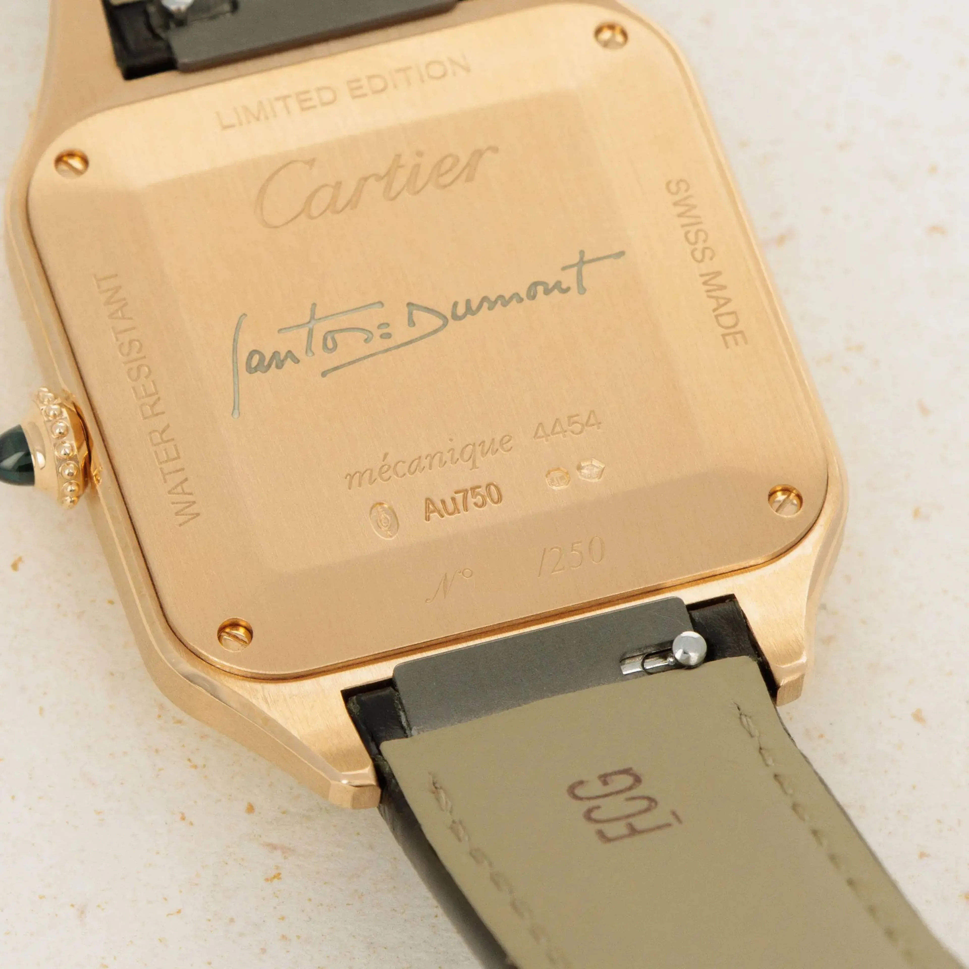 Cartier Santos Dumont CRWGSA0053 43.5mm Rose gold Beige 3