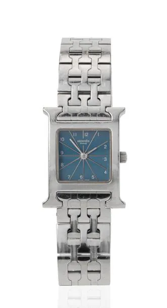 Hermès Heure H HH1.210 21mm Stainless steel Tiffany blue