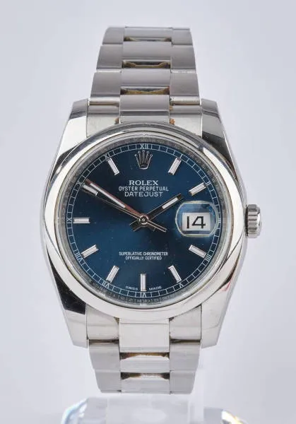 Rolex Datejust 36 116200 Stainless steel Blue