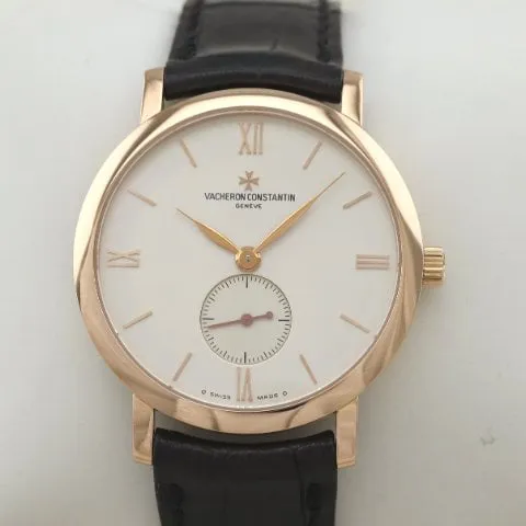 Vacheron Constantin Patrimony 81160 35mm Rose gold Silver