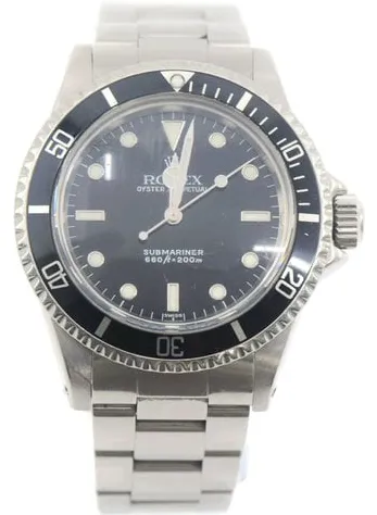 Rolex Submariner 5513 40mm Stainless steel Black