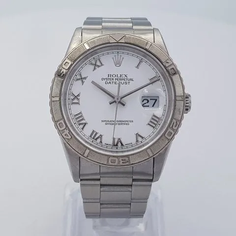 Rolex Datejust Turn-O-Graph 16264 36mm Stainless steel White