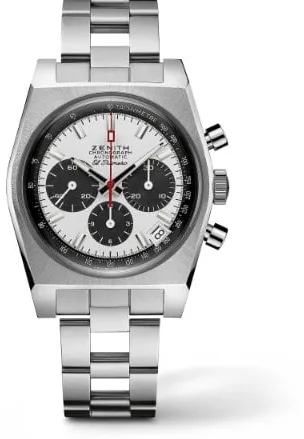 Zenith El Primero Chronomaster 03.A384.400/21.M384 37mm Steel White