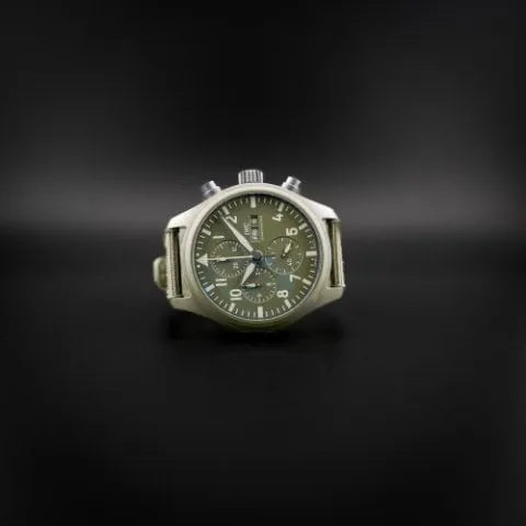 IWC Pilot Chronograph Top Gun IW389106 44.5mm Ceramic Green