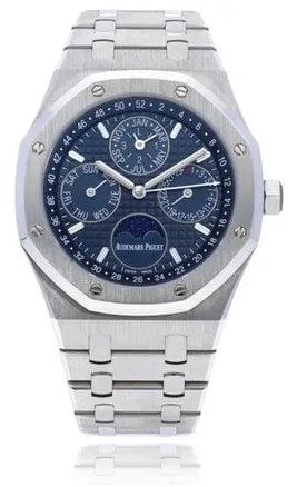 Audemars Piguet Royal Oak Perpetual Calendar 26574ST.OO.1220ST.02 41mm Stainless steel Blue