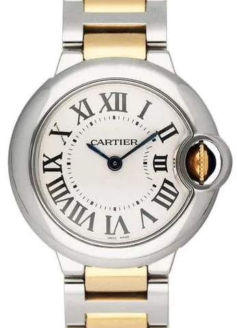 Cartier Ballon Bleu W69007Z3 28mm Stainless steel Silver