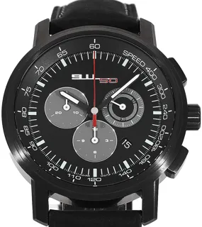 Porsche Design Chronograph WAP9110050E 40mm Edelstahl Schwarz