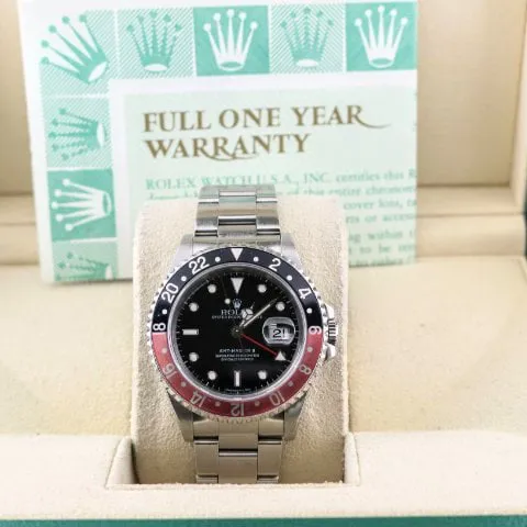 Rolex GMT-Master II 16710 40mm Stainless steel Black