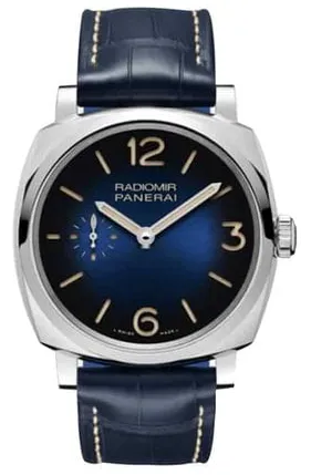 Panerai Luminor Base PAM 01144 42mm Stainless steel Blue