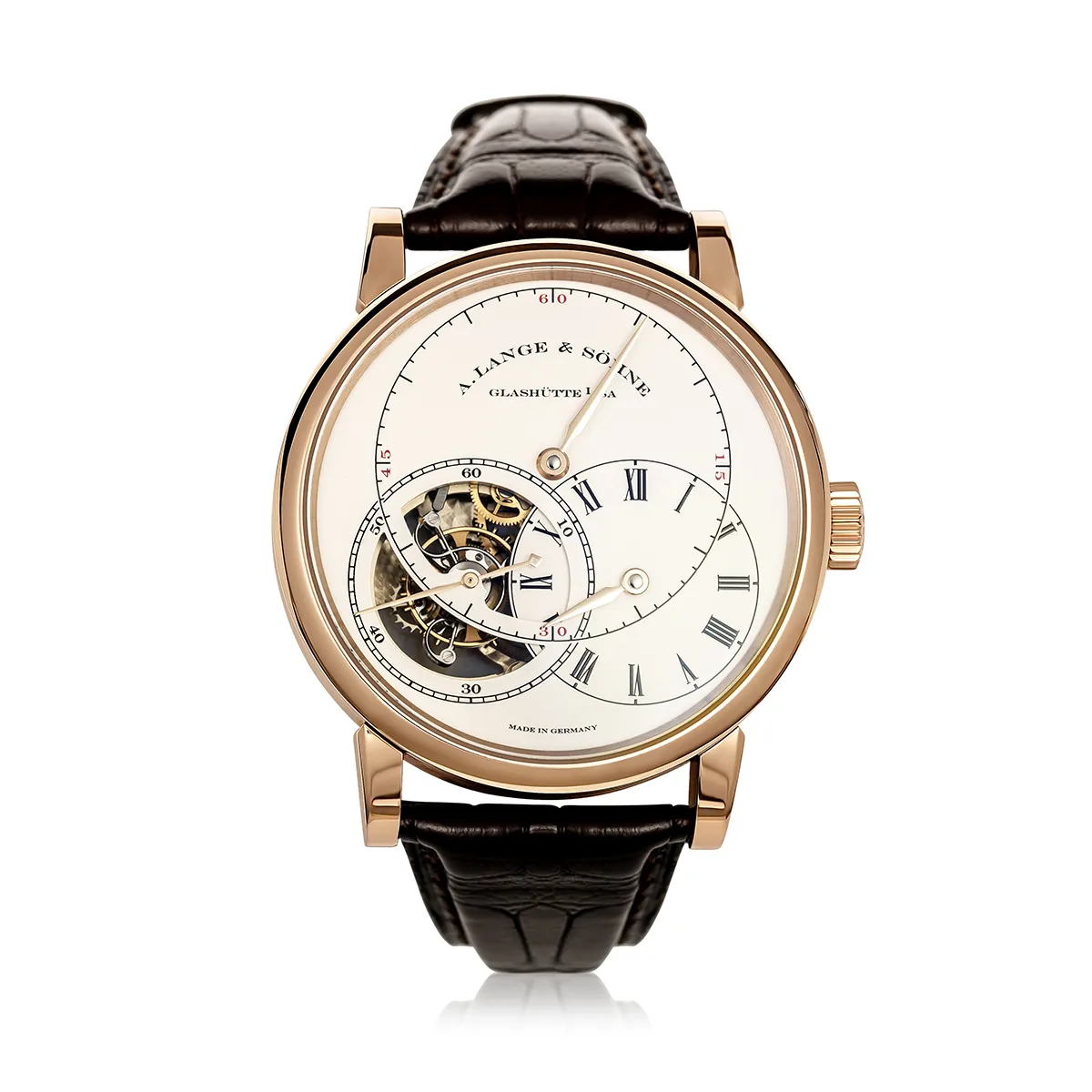 A. Lange & Söhne Richard Lange 760.032 42mm Rose gold Silver