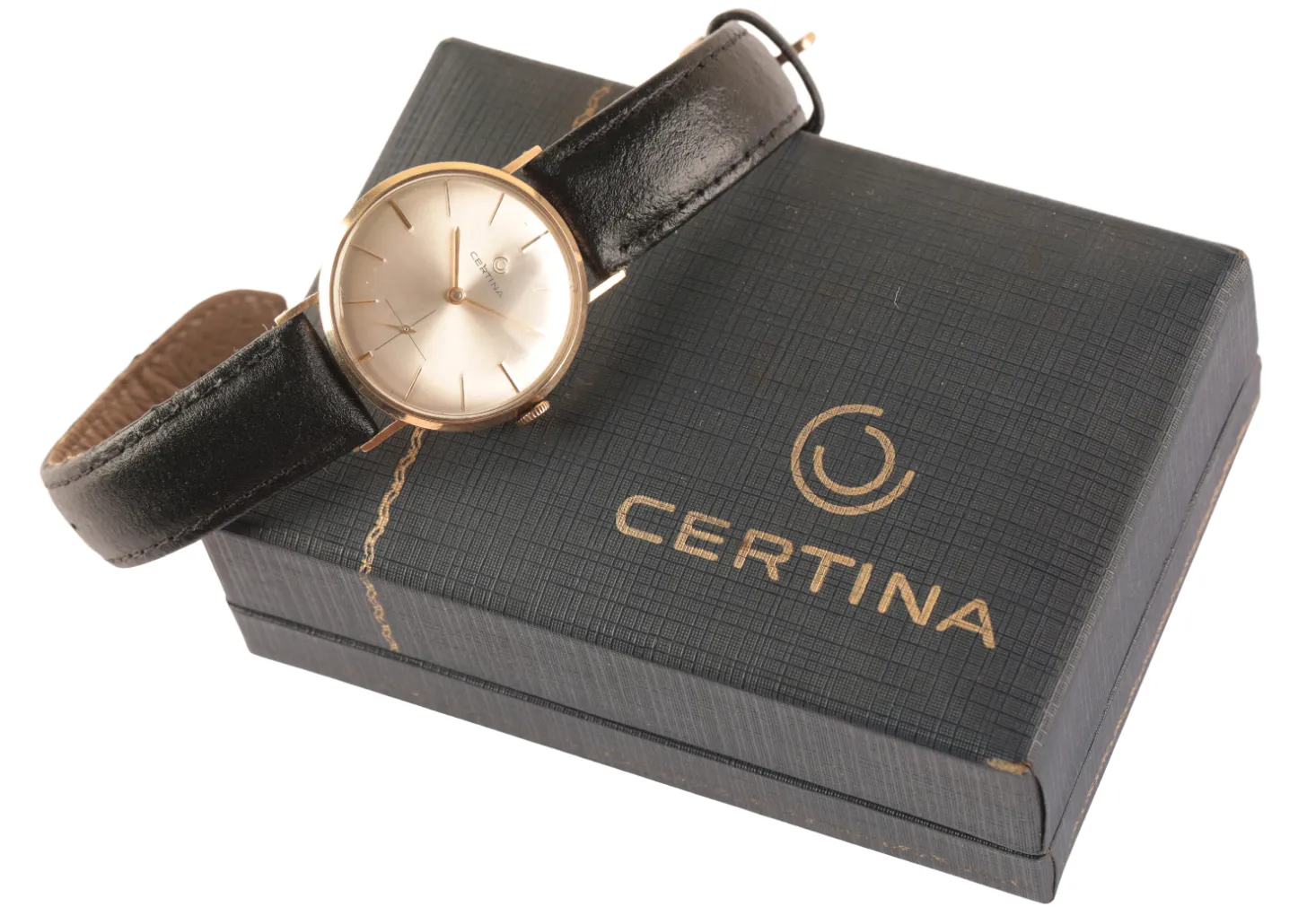 Certina 32mm Yellow gold Silver 2