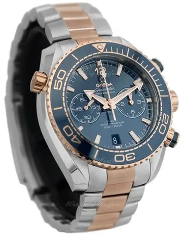 Omega Seamaster Planet Ocean 215.20.46.51.03.001 45.5mm Yellow gold and Stainless steel Blue