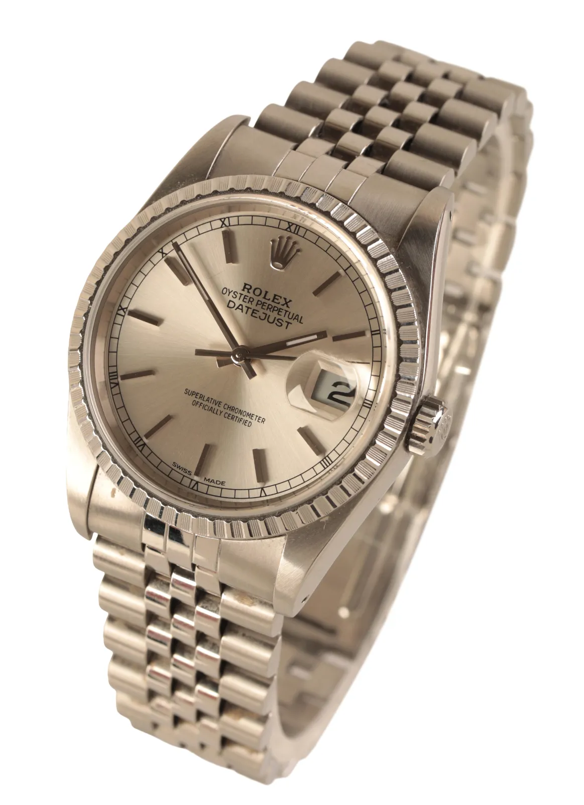 Rolex Datejust 36 16220 36mm Stainless steel Silver