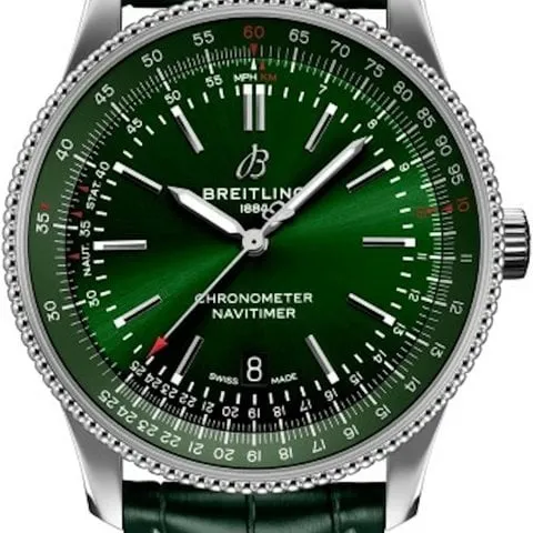 Breitling Navitimer A17326361L1P1 41mm Stainless steel Green