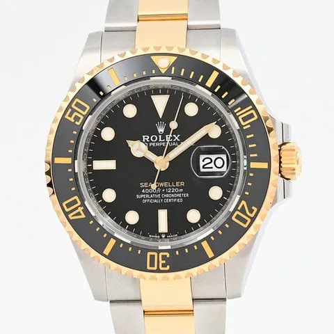 Rolex Sea-Dweller 126603 43mm Yellow gold and Stainless steel Black