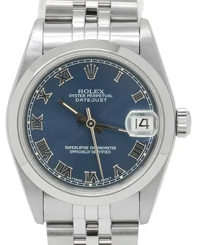 Rolex Datejust 31 68240 31mm Stainless steel Blue