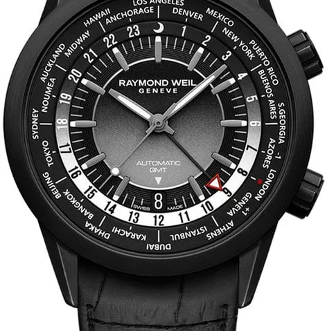 Raymond Weil Freelancer 2765-BKC-20001 40.5mm Stainless steel Black