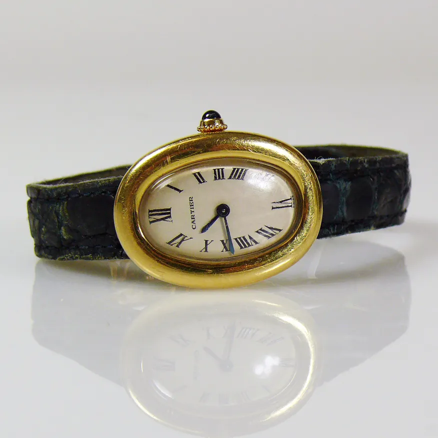 Cartier Baignore 866044 Yellow gold Silver