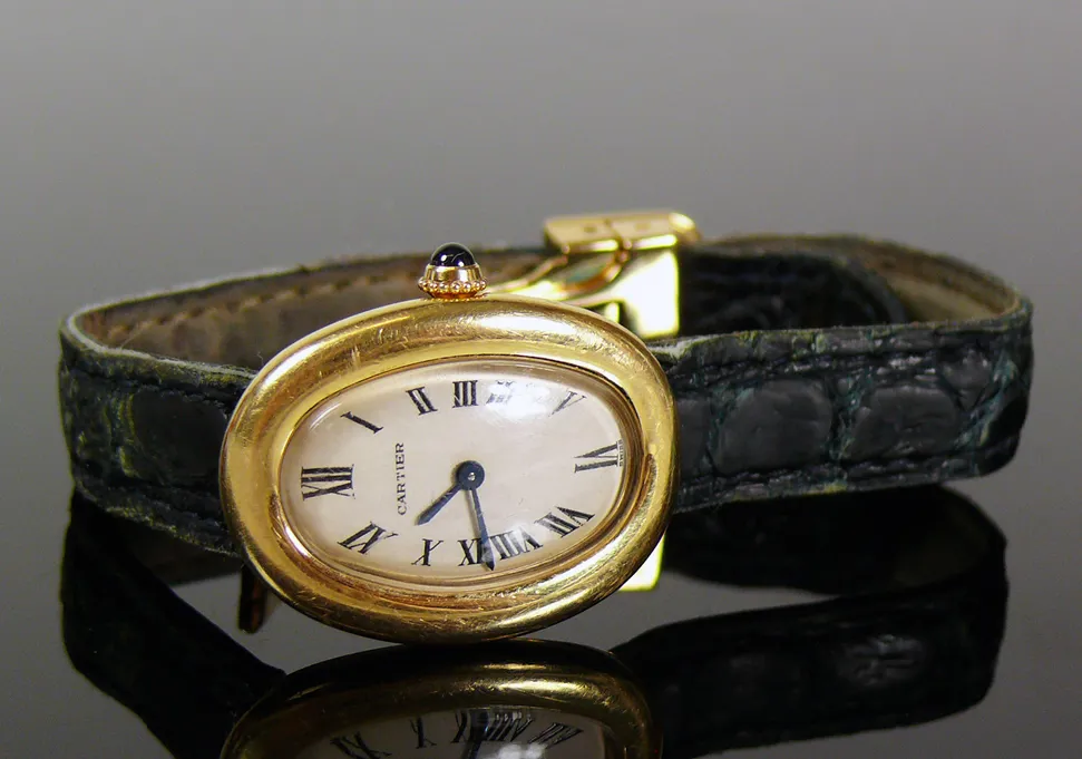 Cartier Baignore 866044 Yellow gold Silver 5