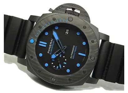 Panerai Luminor GMT Automatic PAM 01616 47mm Carbon fiber Black