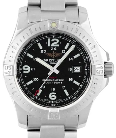 Breitling Colt A1738811/BD45 44mm Stainless steel Black